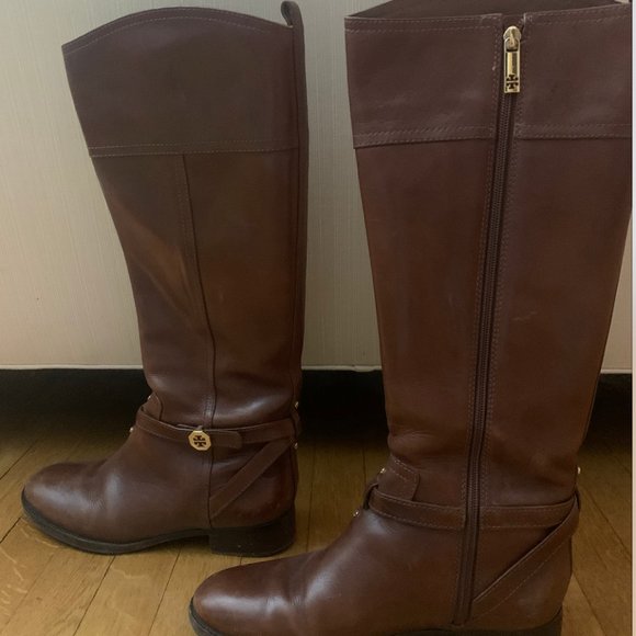 Tory Burch 'Brita' Riding Boot in Sienna- Size 9 - Picture 5 of 6